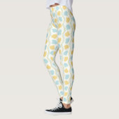 Zeeëgel en strandgolven Zomer Leggings (Links)