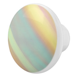 Zeeëgel Vibe Kleurrijke Pastel Zomer Kleuren Keramische Knop