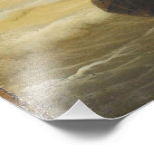 Zeeen aan de kust, met het Poster van de Spritsail (Hoek)