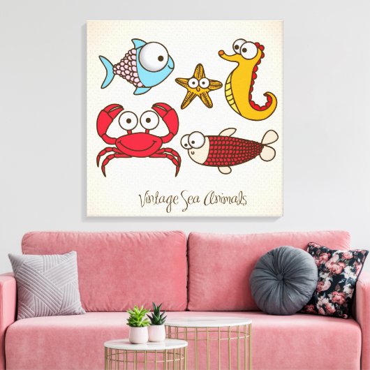 Zeeen Canvas Afdruk (Insitu (Woonkamer))