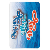 Zeeen De Dag Beach Cruise Scheepvaart Reizen Magneet (Verticaal)