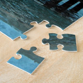 Zeeen de Dag Beach Tiki Hut Jigzaag Puzzle Legpuzzel (Zijkant)