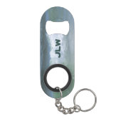 ZEEEN de Dag die Wave met Initialen breken Mini Flessenopener (Achterkant)