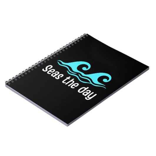 Zeeen De Dag Funny Ocean Notitieboek (Linkerzijde)