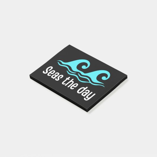 Zeeen De Dag Funny Ocean Post-it® Notes (Schuin)