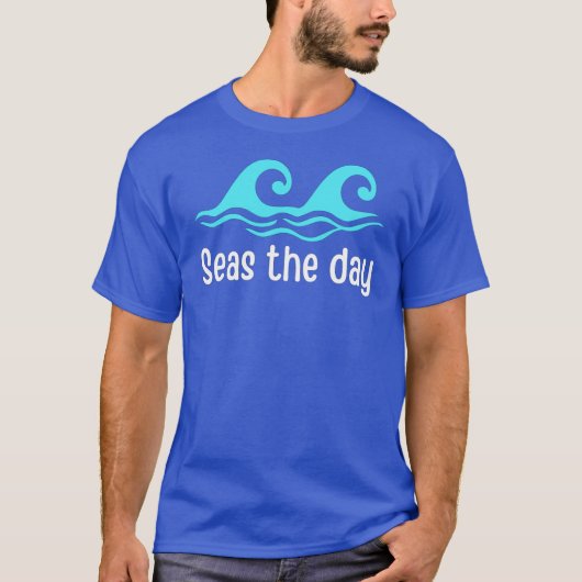 Zeeen De Dag Funny Ocean T-shirt (Voorkant)