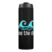 Zeeen De Dag Funny Ocean Thermosbeker (Voorkant)