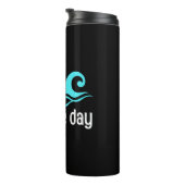 Zeeen De Dag Funny Ocean Thermosbeker (Geroteerd rechts)