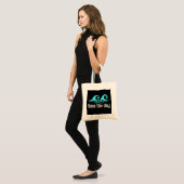 Zeeen De Dag Funny Ocean Tote Bag (Voorkant (model))