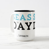 Zeeen de Dag Koffie Mok (Voorkant links)