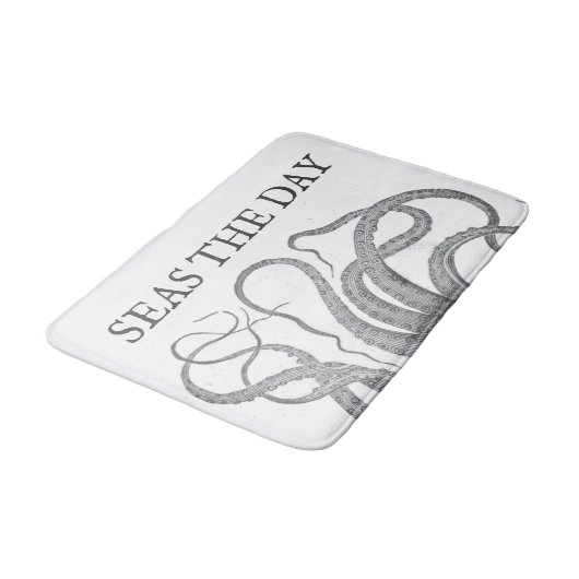 Zeeen de Dag Nautische octopus tentacles Badmat (Gekanteld)