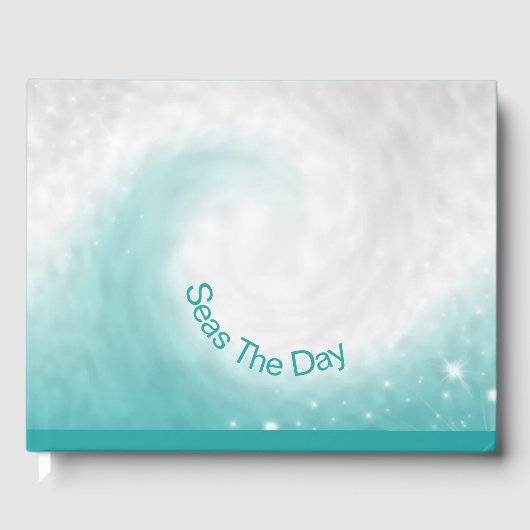 "Zeeen de Dag" Oceaangolf Gastenboek (Voorkant)