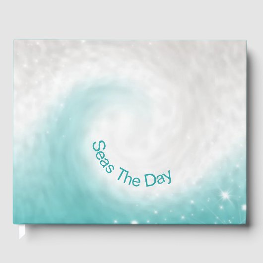 "Zeeen de Dag" Oceaangolf Gastenboek (Voorkant)