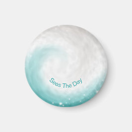 "Zeeen de Dag" Oceaangolf Magneet