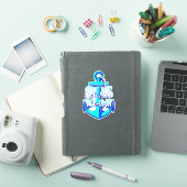Zeeen De Dag Pirate Anchor Sticker (iPad Cover)