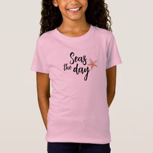 Zeeen de Dag Starfish Beach T-shirt (Voorkant)