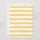 Zeeen De Dag Strand Verjaardag Brunch Kaart (Achterkant)