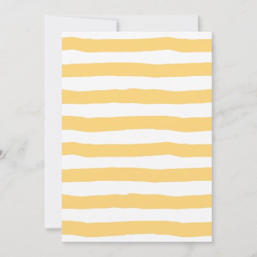 Zeeen De Dag Strand Verjaardag Brunch Kaart (Achterkant)