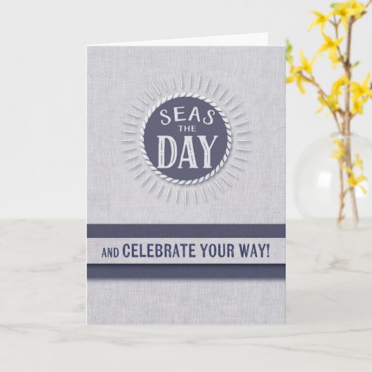 Zeeen de Dag van de Dag van de Hemelvaart Kaart (Gele Bloem)