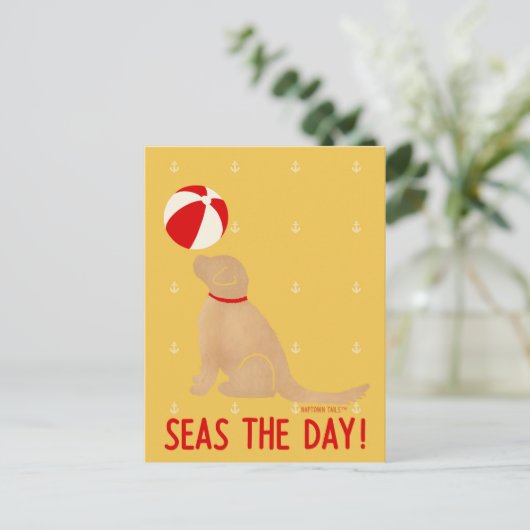 Zeeen de Dag van het Gele Briefkaart van de Terugw (Staand voorkant)