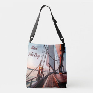 Zeeen De dag waarop de zee wordt geveegd Crossbody Tas