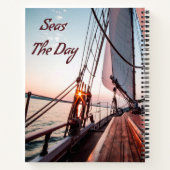 Zeeen De dag waarop de zee wordt geveegd Notitieboek (Achterkant)