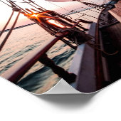 Zeeen De dag waarop de zee wordt geveegd Poster (Hoek)