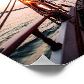 Zeeen De dag waarop de zee wordt geveegd Poster (Hoek)