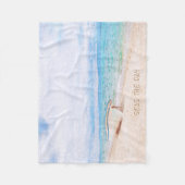 Zeeen De dag waarop het schip werd Gevist Fleece Deken (Voorkant)