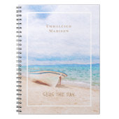 Zeeen De dag waarop het schip werd Gevist Notitieboek (Voorkant)