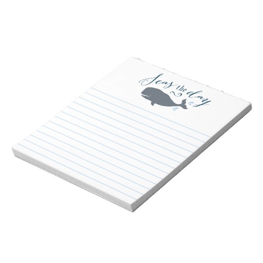Zeeen de Dag Walvis Notitieblok (Linkerzijde)