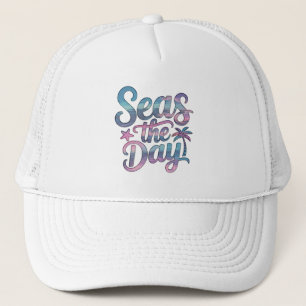 Zeeen de Dag Zomer Ocean Beach Boating Zeilen Trucker Pet