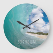 Zeeen De golf van de Tropische Oceaan Grote Klok (Voorkant)