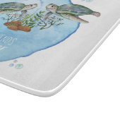 Zeeen draaiboeken - Gepersonaliseerde beste vriend Snijplank (Hoek)