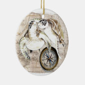 Zeeen draaiboeken keramisch ornament (Rechts)