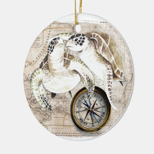 Zeeen draaiboeken keramisch ornament (Links)