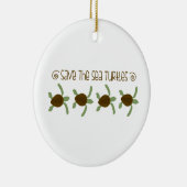 Zeeen draaiboeken opslaan keramisch ornament (Rechts)