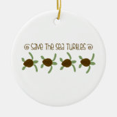 Zeeen draaiboeken opslaan keramisch ornament (Voorkant)