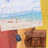 Zeeen en feestdagen fleece deken