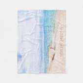 Zeeen en feestdagen fleece deken (Voorkant)