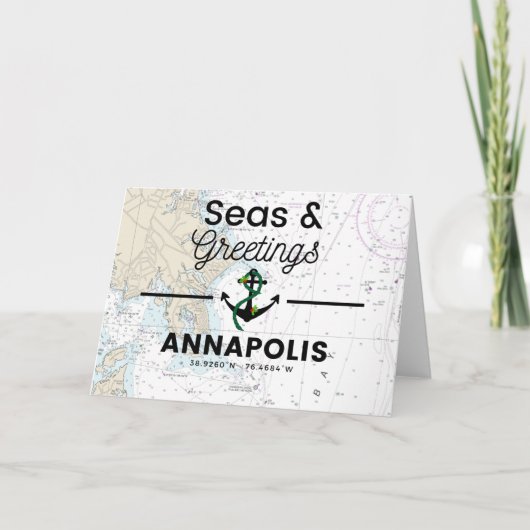 Zeeen en groeten Arundel op de baai Kaart (Voorkant)