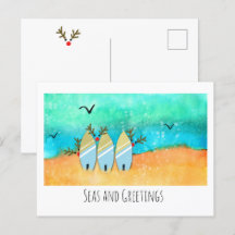 Zeeen en groeten elk kerstfeest met Rudolph