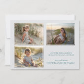 Zeeen en groeten feestdagenkaart (Achterkant)