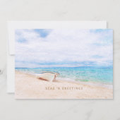 Zeeën En Groeten Gestrande Vissersboot (Voorkant)