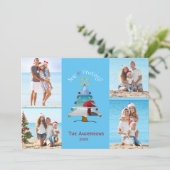 Zeeen en groeten Kansbrood Feestdagenkaart (Staand voorkant)