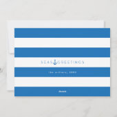 Zeeen en groeten - Kerstboom - foto's Feestdagenkaart (Achterkant)