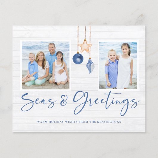 Zeeen en groeten Kustkerstmis (Voorkant)