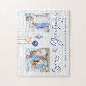 Zeeen en groeten Kusttijd Foto Legpuzzel (Verticaal)