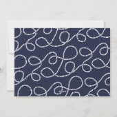 Zeeen en groeten | Nautical Holiday Photo Card Feestdagenkaart (Achterkant)