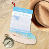 Zeeen en groeten: Nautische Vissende tas Kleine Kerstsok